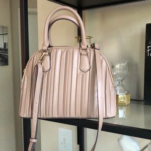 Dusty pink crossbody bag